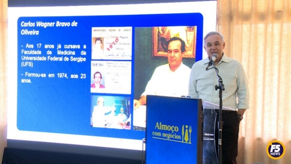 Wagner Bravo palestra no 4° almoço com negócios da Acese